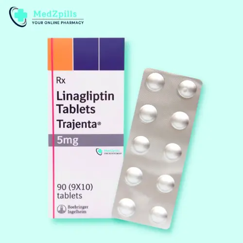 Trajenta 5 Mg Tablet Diabetes Type 2 Medicine MedZpills