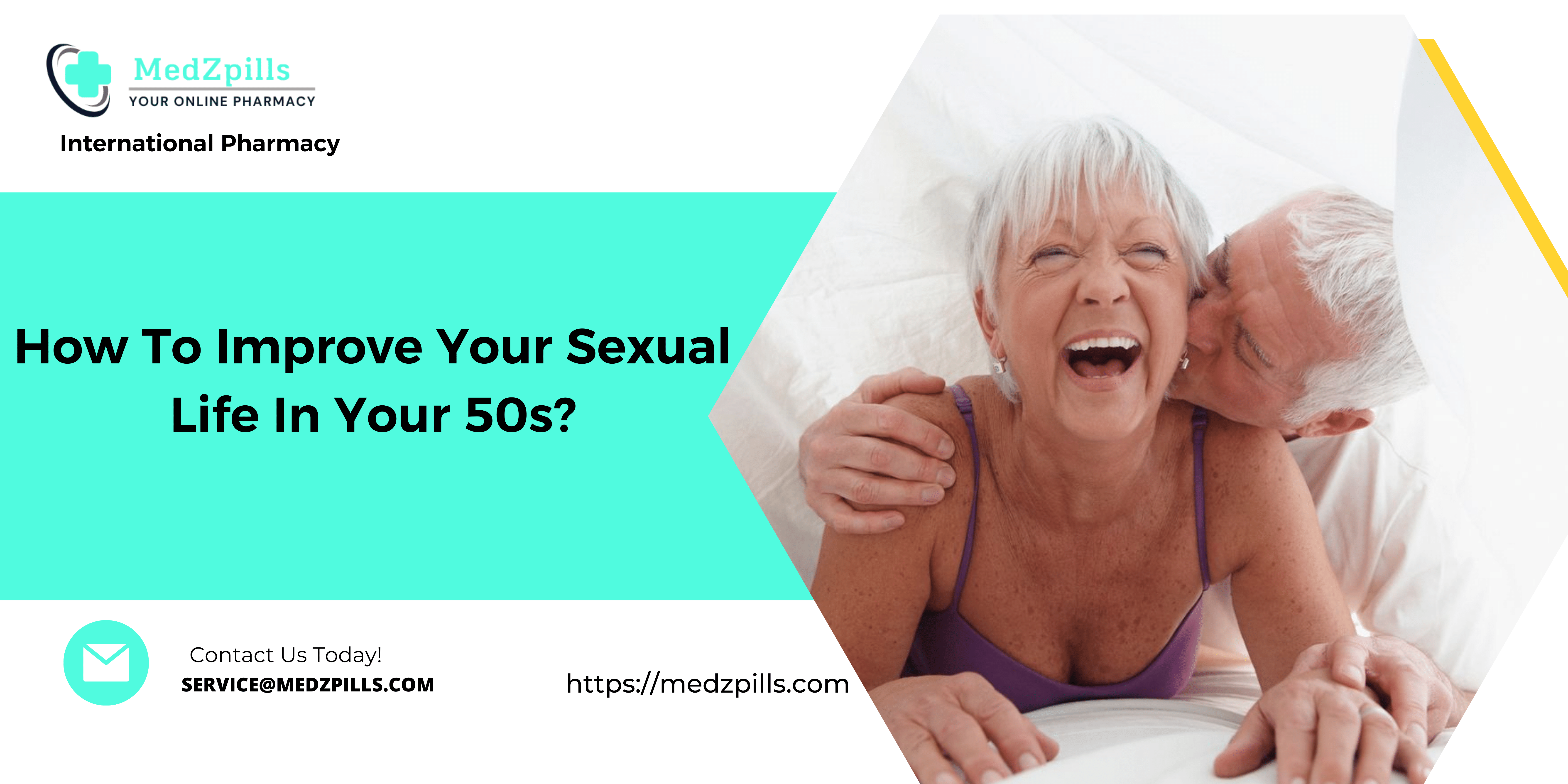 How To Improve Your Sexual Life In Your 50s?